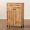 Baxton Studio Glidden ModernOak Brown Finished Wood 1-Drawer Shoe Storage Cabinet 197-11930-ZORO - alternate 10